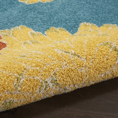 Nourison Allur Blue 40 X 60 Area Rug 805-140505 Image 2