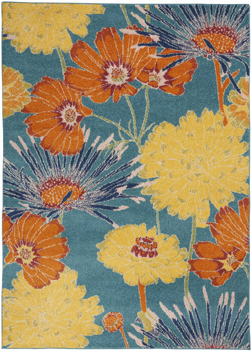 Nourison Allur Blue 40 X 60 Area Rug 805-140505 Image 0