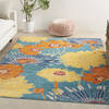 Nourison Allur Blue 40 X 60 Area Rug 805-140505 Thumb 3