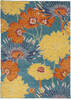 Nourison Allur Blue 40 X 60 Area Rug 805-140505 Thumb 0