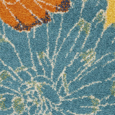 Nourison Allur Yellow 40 X 60 Area Rug 805-140507 Image 5