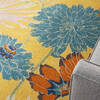 Nourison Allur Yellow 40 X 60 Area Rug 805-140507 Thumb 4
