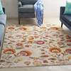 Nourison Allur Beige 40 X 60 Area Rug  805-140511 Thumb 3