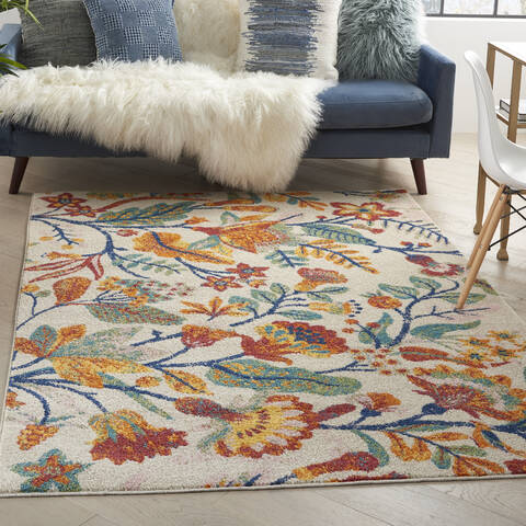 Nourison Allur Beige 53 X 73 Area Rug 805-140518 Image 3