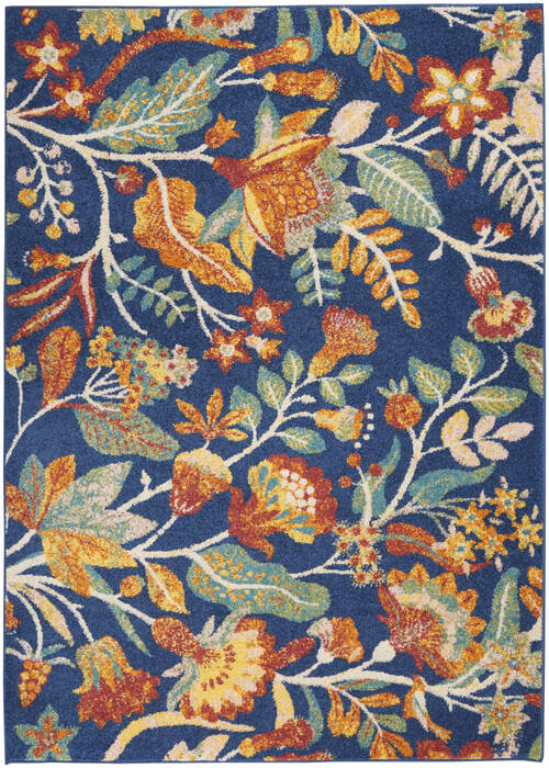 Nourison Allur Blue 40 X 60 Area Rug 805-140519 Image 0