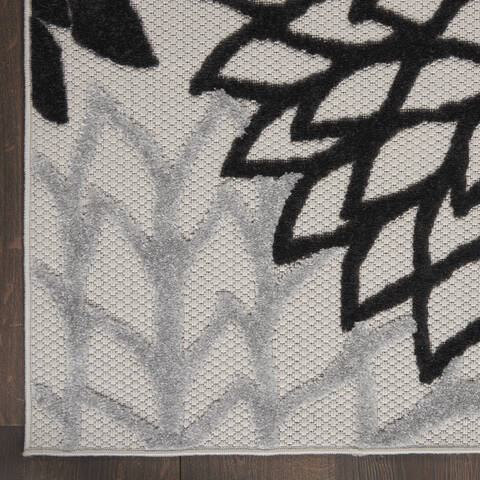 Nourison Aloha Black 36 X 56 Area Rug 805-140524 Image 1