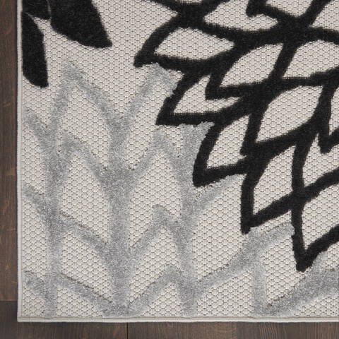 Nourison Aloha Black 70 X 100 Area Rug 805-140526 Image 1