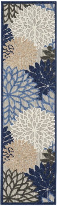 Nourison Aloha Blue Runner 23 X 120 Area Rug 805-140532 Image 0
