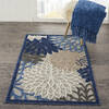 Nourison Aloha Blue 28 X 40 Area Rug  805-140533 Thumb 3