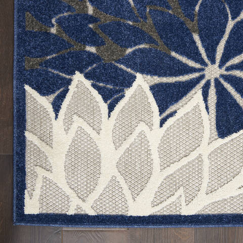 Nourison Aloha Blue 53 X 75 Area Rug 805-140536 Image 1
