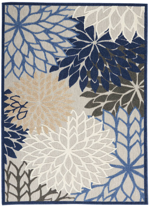 Nourison Aloha Blue 53 X 75 Area Rug 805-140536 Image 0