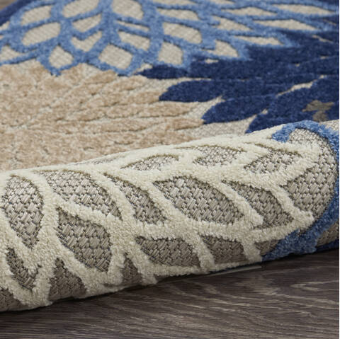Nourison Aloha Blue 70 X 100 Area Rug 805-140539 Image 2
