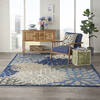 Nourison Aloha Blue 70 X 100 Area Rug  805-140539 Thumb 3