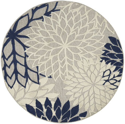 Nourison Aloha Beige Round 53 X 53 Area Rug 805-140551 Image 0