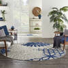 Nourison Aloha Beige Round 710 X 710 Area Rug 805-140555 Thumb 3