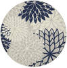 Nourison Aloha Beige Round 710 X 710 Area Rug 805-140555 Thumb 0