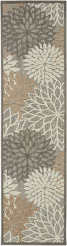 Nourison Aloha Blue Runner 6 ft and Smaller Polypropylene Carpet 140557