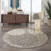 Nourison Aloha Blue Round 53 X 53 Area Rug 805-140565 Thumb 3