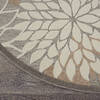 Nourison Aloha Blue Round 710 X 710 Area Rug 805-140569 Thumb 1