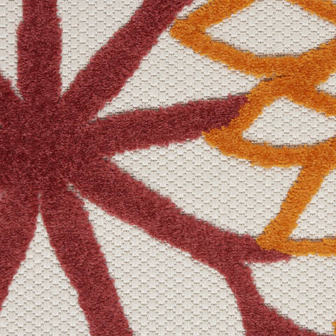 Nourison Aloha Red 710 X 106 Area Rug 805-140574 Image 5