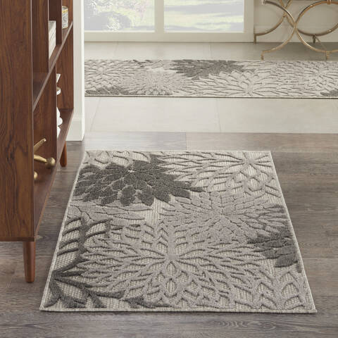 Nourison Aloha Grey 28 X 40 Area Rug 805-140580 Image 3