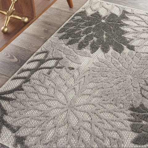 Nourison Aloha Grey 28 X 40 Area Rug 805-140580 Image 4