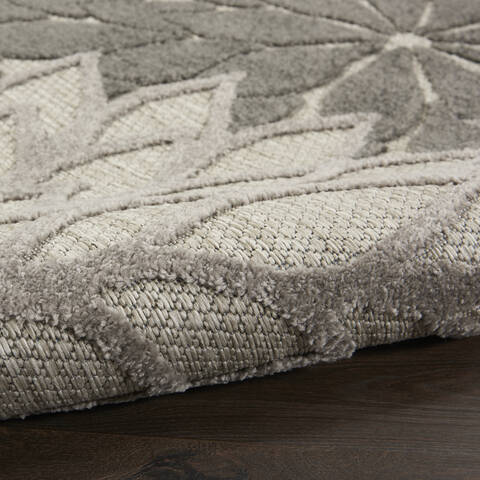 Nourison Aloha Grey 60 X 90 Area Rug 805-140585 Image 2