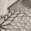 Nourison Aloha Grey 70 X 100 Area Rug 805-140586 Thumb 4