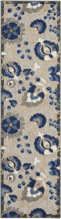 Nourison Aloha Blue Runner 23 X 120 Area Rug 805-140599 Image 0