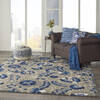 Nourison Aloha Blue 96 X 130 Area Rug 805-140609 Thumb 5