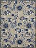 Nourison Aloha Blue 96 X 130 Area Rug 805-140609 Thumb 0