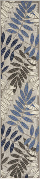 Nourison Aloha Grey Runner 23 X 80 Area Rug 805-140612 Image 0