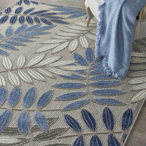 Nourison Aloha Grey 36 X 56 Area Rug 805-140614 Image 4