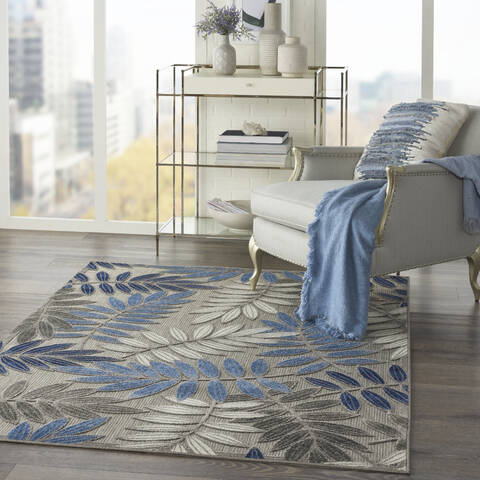 Nourison Aloha Grey 36 X 56 Area Rug 805-140614 Image 5