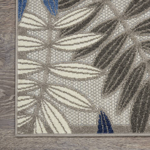 Nourison Aloha Grey 70 X 100 Area Rug 805-140619 Image 1