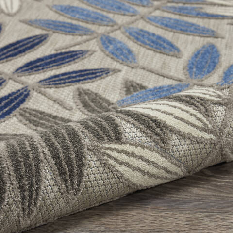 Nourison Aloha Grey 70 X 100 Area Rug 805-140619 Image 2