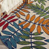Nourison Aloha Multicolor Round 53 X 53 Area Rug 805-140637 Thumb 4