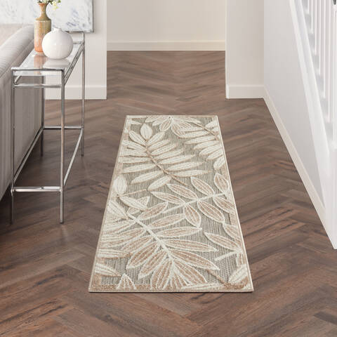 Nourison Aloha Blue Runner 20 X 60 Area Rug 805-140641 Image 3