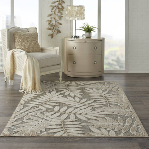 Nourison Aloha Blue 60 X 90 Area Rug 805-140650 Image 3