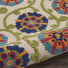 Nourison Aloha Blue 70 X 100 Area Rug 805-140655 Thumb 2