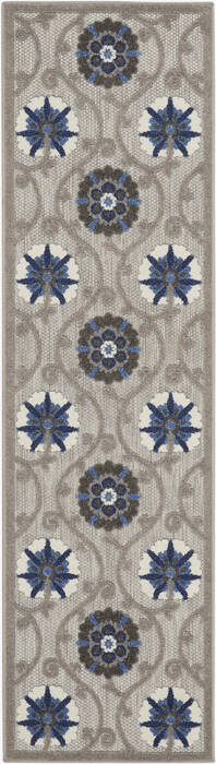 Nourison Aloha Grey Runner 23 X 100 Area Rug  805-140658 Image 0