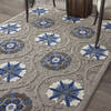Nourison Aloha Grey 53 X 75 Area Rug 805-140662 Thumb 4
