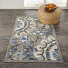 Nourison Aloha Grey 28 X 40 Area Rug  805-140665 Thumb 3