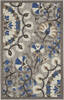 Nourison Aloha Grey 28 X 40 Area Rug  805-140665 Thumb 0