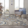 Nourison Aloha Grey 96 X 130 Area Rug 805-140669 Thumb 3