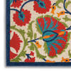 Nourison Aloha Red Runner 20 X 60 Area Rug 805-140670 Thumb 3