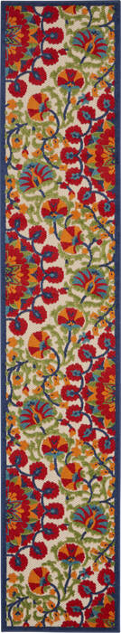 Nourison Aloha Red Runner 23 X 120 Area Rug 805-140673 Image 0