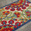 Nourison Aloha Red 28 X 40 Area Rug 805-140674 Thumb 4