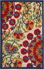 nourison_aloha_collection_red_area_rug_140674