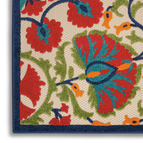 Nourison Aloha Red 70 X 100 Area Rug 805-140676 Image 5